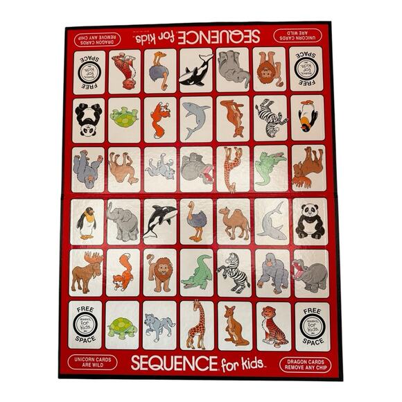 Jax Sequence for Kids Board Game Vintage‎ 2001 - 100% Complete - Picture 3 of 6